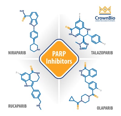 4 approved parp inhibitors 2020 niraparib, talazoparib, rucaparib, olaparib