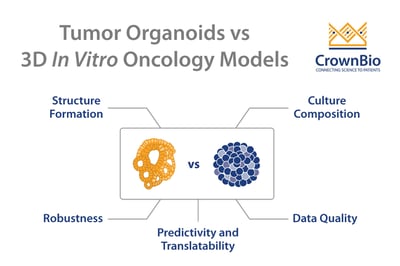 choosing tumor organoids vs other 3d in vitro models