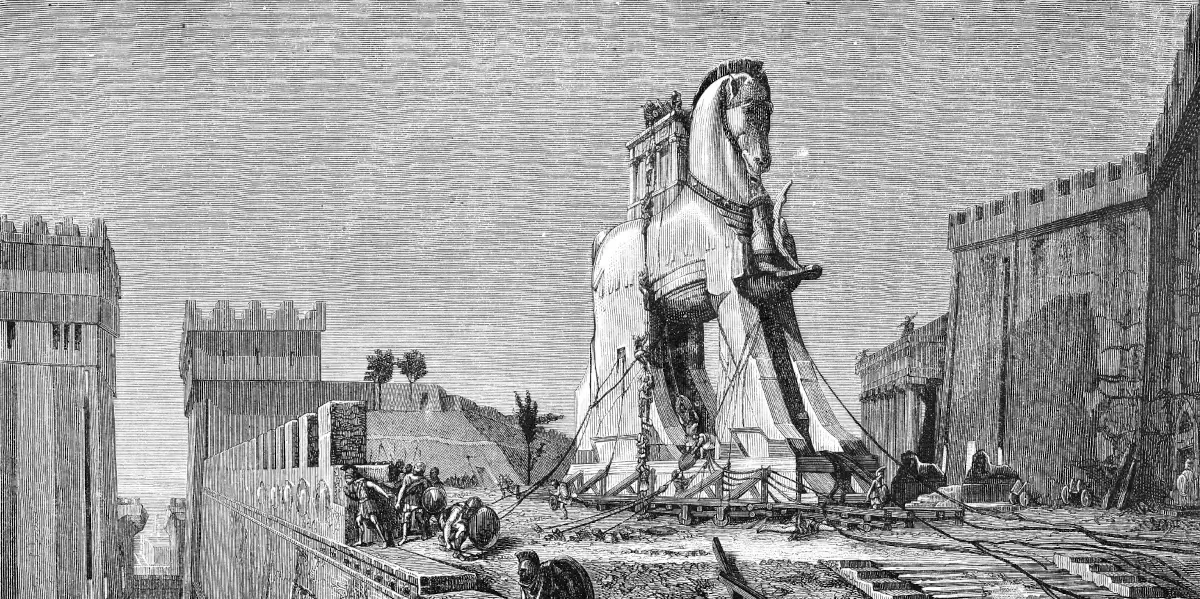 Image of the Trojan Horse
